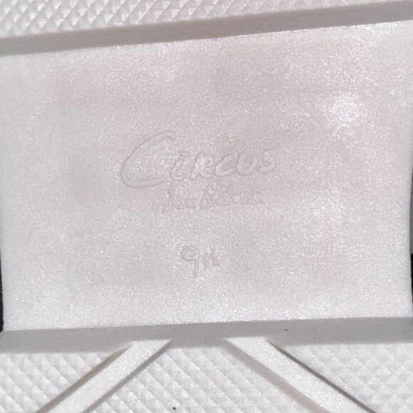 Womens Boots Size 9 Circus by Sam Edelman Larsa Ivory Mid-Calf Boots Chunky - Picture 12 of 13